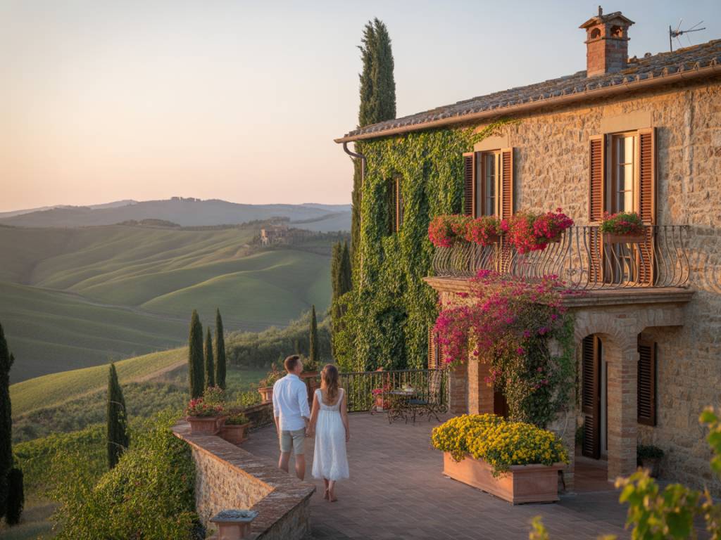 Voyage de noces en Toscane
