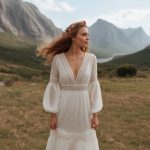 Les tendances robes de mariée bohèmes qui font sensation