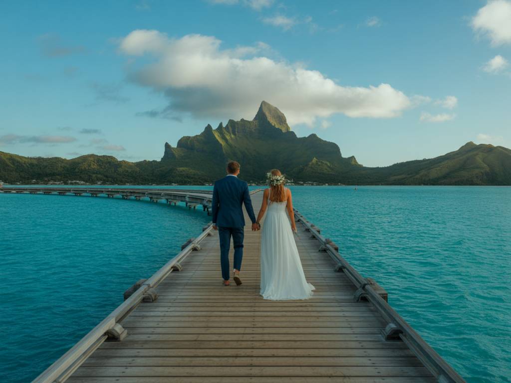 Voyage de noces à Bora Bora