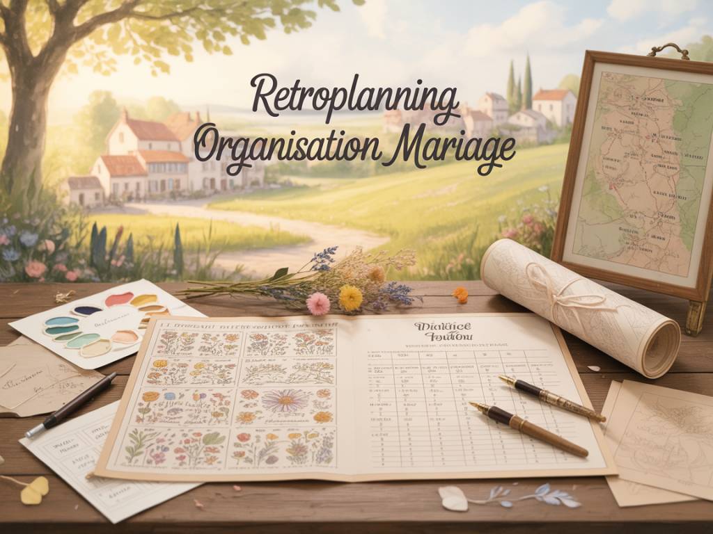 Retroplanning organisation mariage