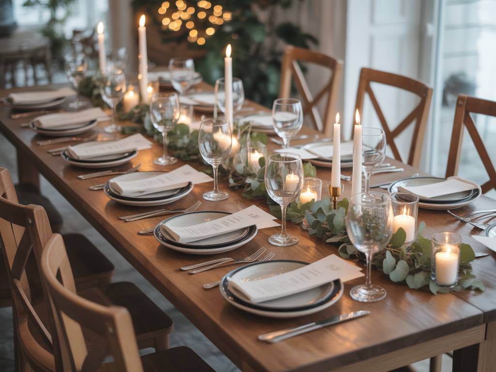 Idées originales pour un plan de table qui impressionne vos invités